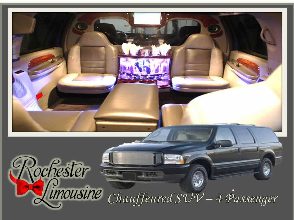 Rochester-limos-Chauffeured-SUV