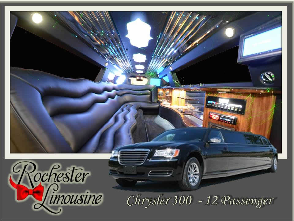Rochester-limos-chrysler-300-12-passengers