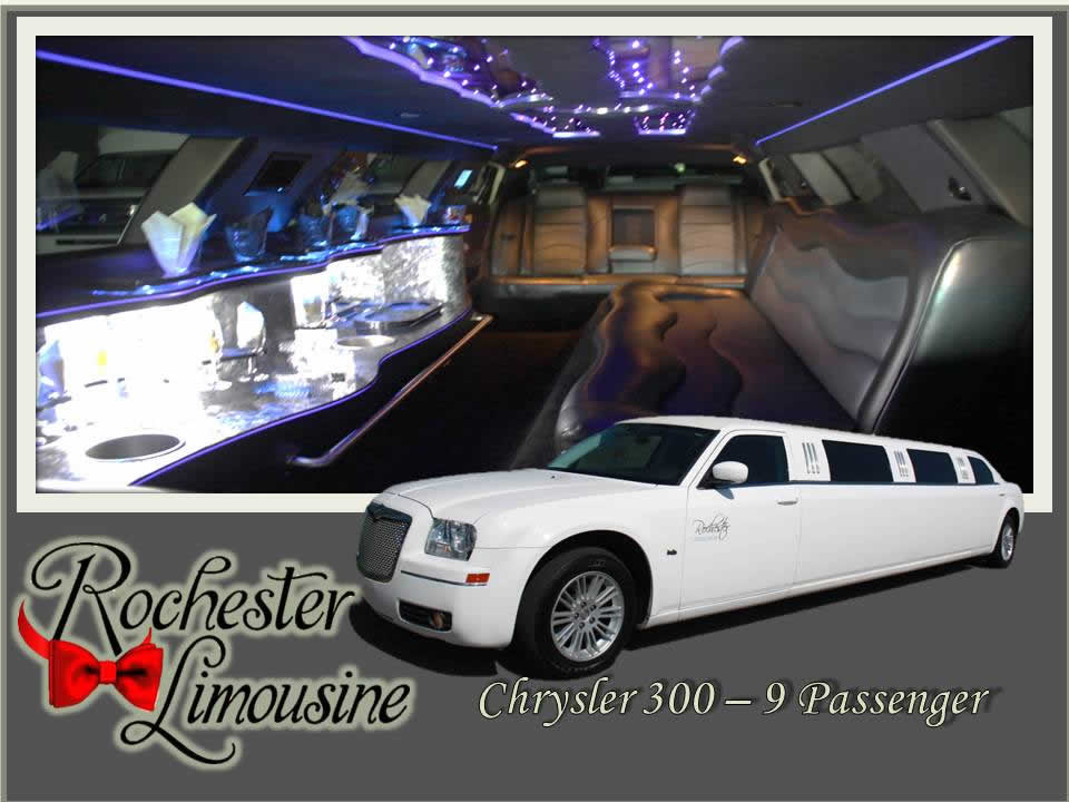 Rochester-limos-chrysler-300-9-passengers