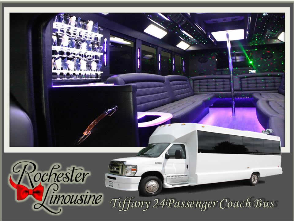 Rochester-limos-Tiffany-24-passenger-party-bus